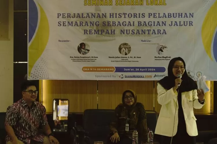 Bahas Semarang Kota Pelabuhan sebagai Saksi Perjalanan Panjang Rempah-rempah di Nusantara, Mahasiswa PPG Prajabatan Unnes Gelar Seminar dan Pameran