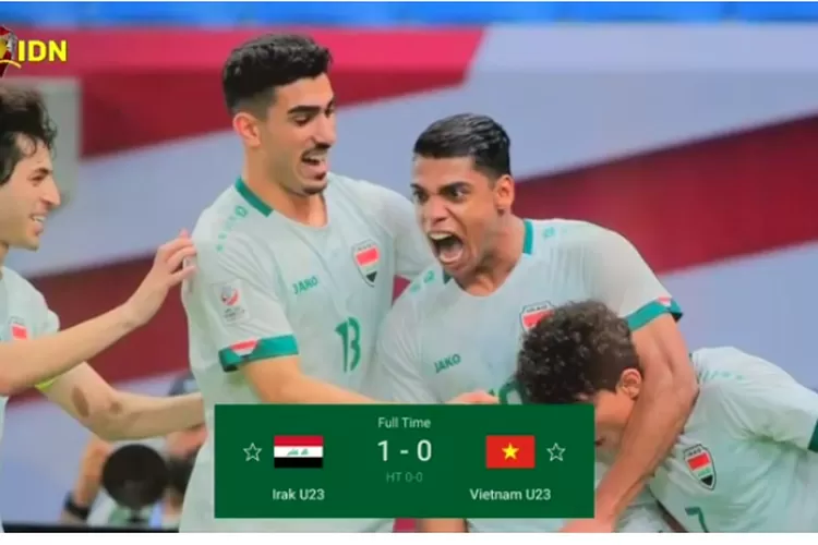 Vietnam Tersingkir: Hasil Pertandingan Perempat Final Piala Asia U-23 Antara Vietnam dan Irak