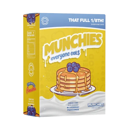 MUNCHIES- BLUEBERRY PANCAKES- 3.5G