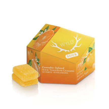 WYLD- CANNABIS INFUSED GUMMIES- SOUR TANGERINE
