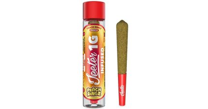 JEETER DIAMOND INFUSED PRE-ROLL- 1G – PEACHES