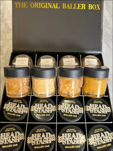 AUTHENTIC HEAD STASH BALLER JARS