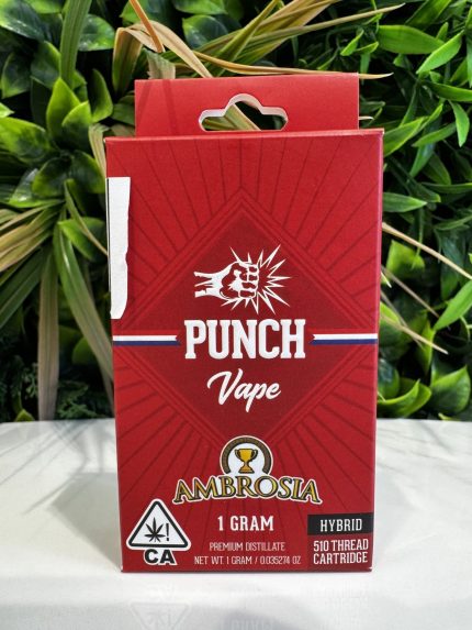 PUNCH Vape- 1G CARTRIDGE- AMBROSIA