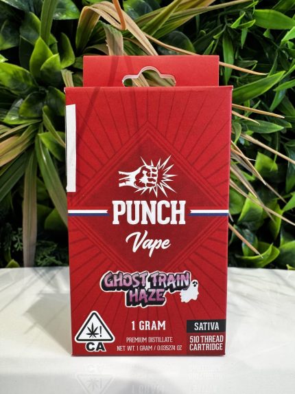 PUNCH Vape- 1G CARTRIDGE- GHOST TRAIN HAZE