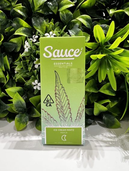 Sauce- Disposable 1g vape- Live Resin- Ice Cream Mintz