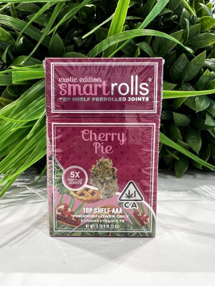 SMART ROLLS- TOP SHELF PRE ROLLED JOINTS- CHERRY PIE