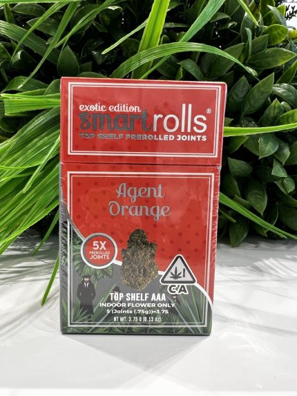 SMART ROLLS- TOP SHELF PRE ROLLED JOINTS- AGENT ORANGE