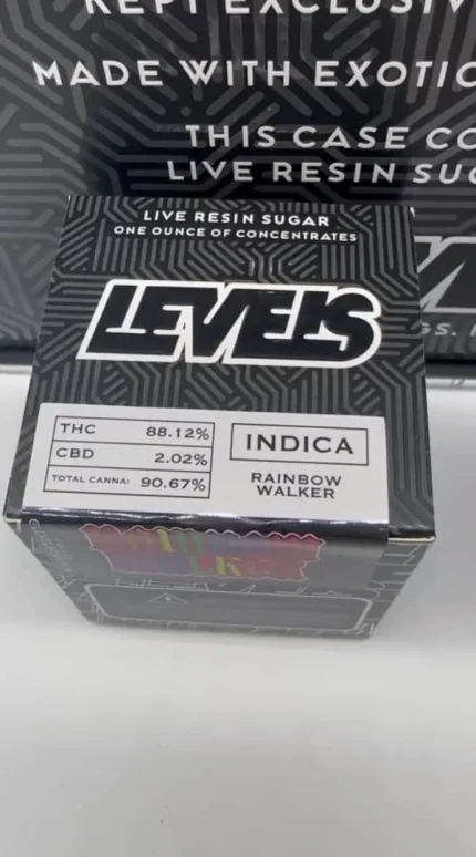 levels live resin sugar concentrate