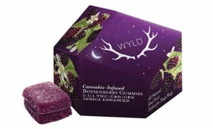 WYLD- CANNABIS INFUSED GUMMIES- BOYSENBERRY