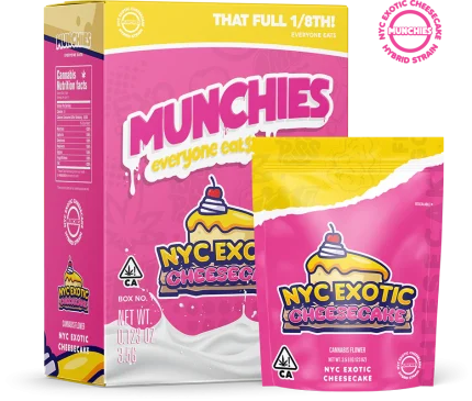 MUNCHIES- NYC EXOTIC CHEESECAKE- 3.5G