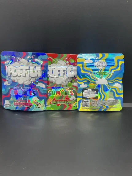 Puff La Liquid Diamond Gummies 500mg