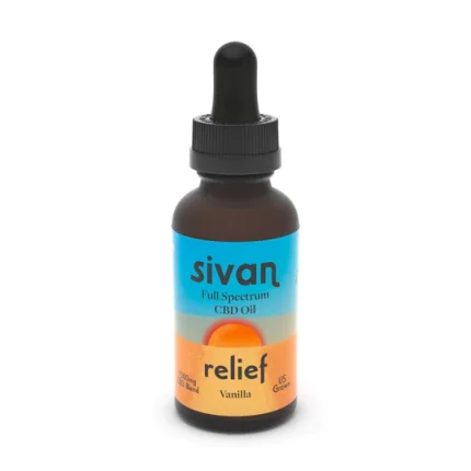 Sivan- CBD Oil- (RELIEF) 1500mg- Vanilla