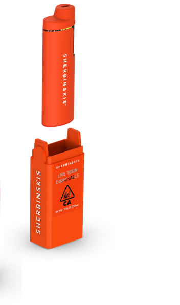 SHERBINSKIS- LIVE RESIN DISPOSABLE- WATERMELON TAFFY