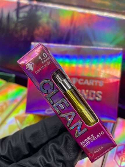 Clean Carts liquid diamonds + live resin 1g cartridges