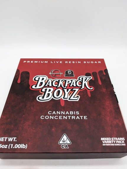 Backpack Boyz Premium Live Resin Sugar 1oz jar